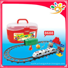 2014 PRODUTOS VENDIDOS QUENTES! 8688 HIGH SPEED TRAINS trem elétrico modelo trem blocos brinquedo trem